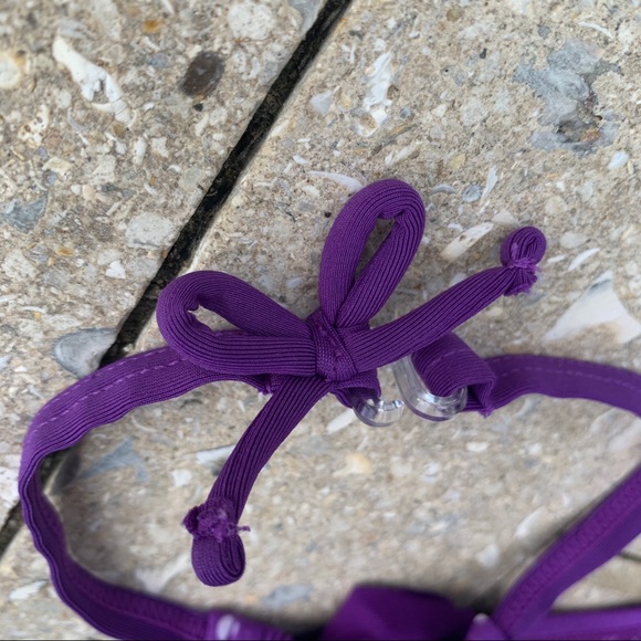 Purple Polka Dot Tankini - Picture 9 of 10